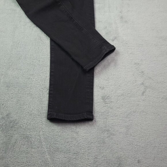 Madewell Womens Roadtripper Ankle Jeans 27T Mid Rise Black Denim Stretch - Picture 6 of 9